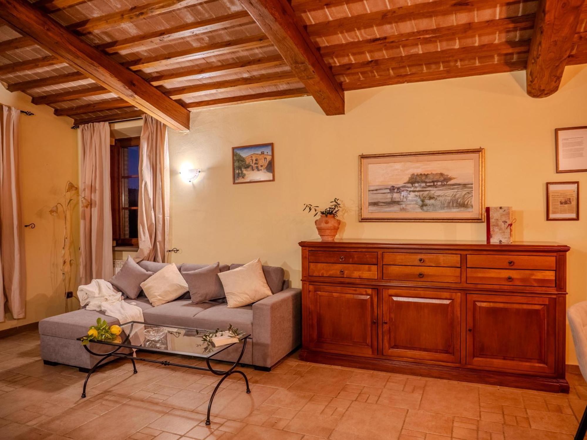 Agriturismo Pascianella Appartamento Bel Tramonto Castelmuzio Esterno foto