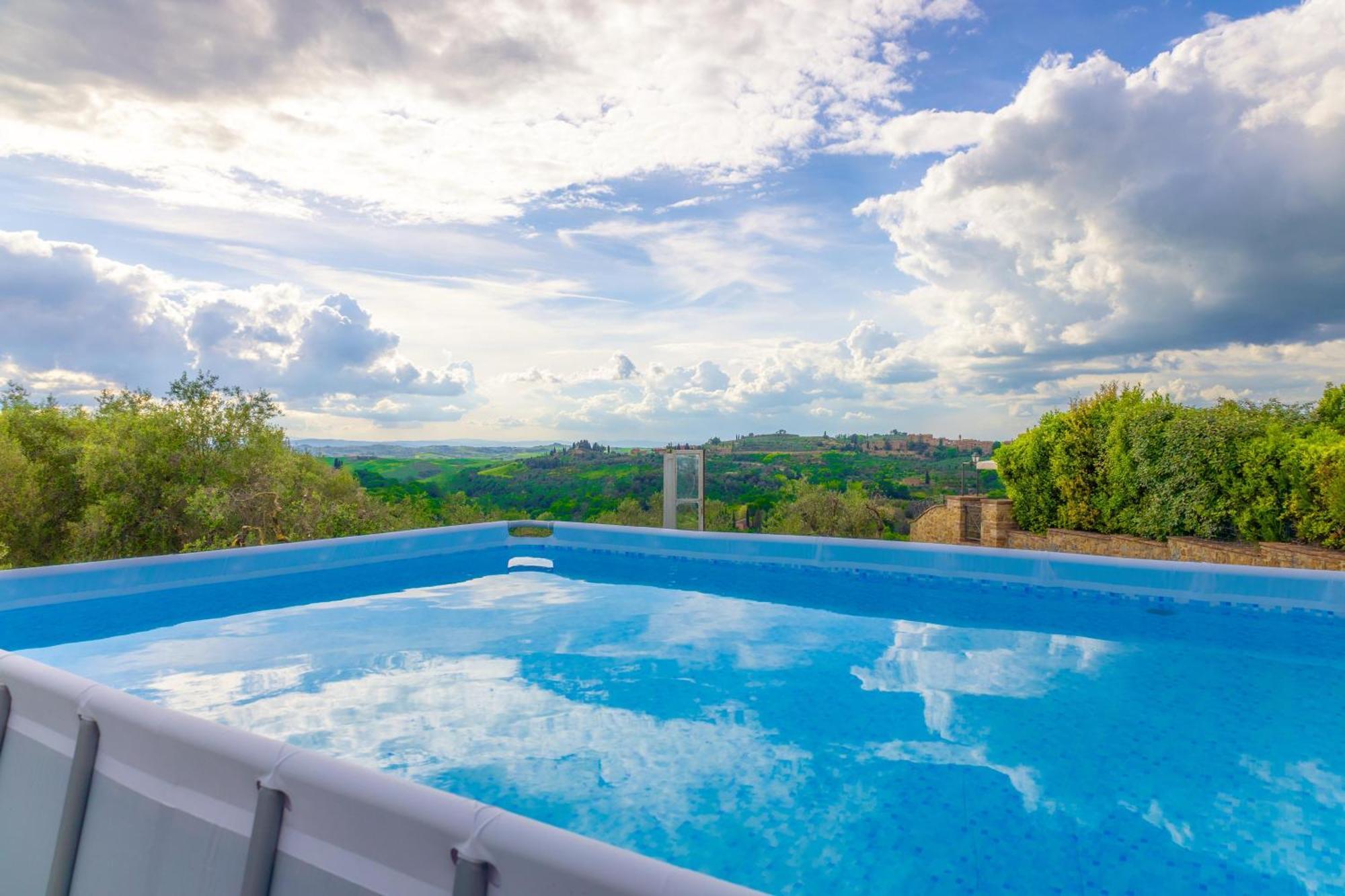 Agriturismo Pascianella Appartamento Bel Tramonto Castelmuzio Esterno foto